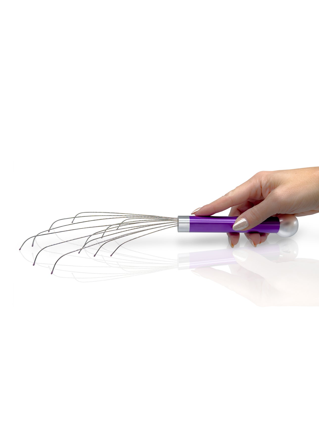 Hand holding Scratch Me if You Can back scratcher sensation play tool