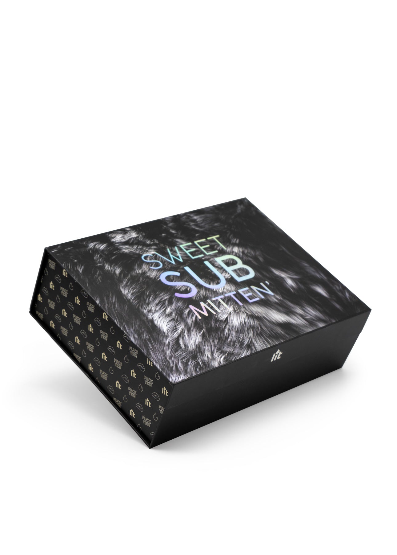 Sweet Sub Mittens gift packaging magnetic closure box